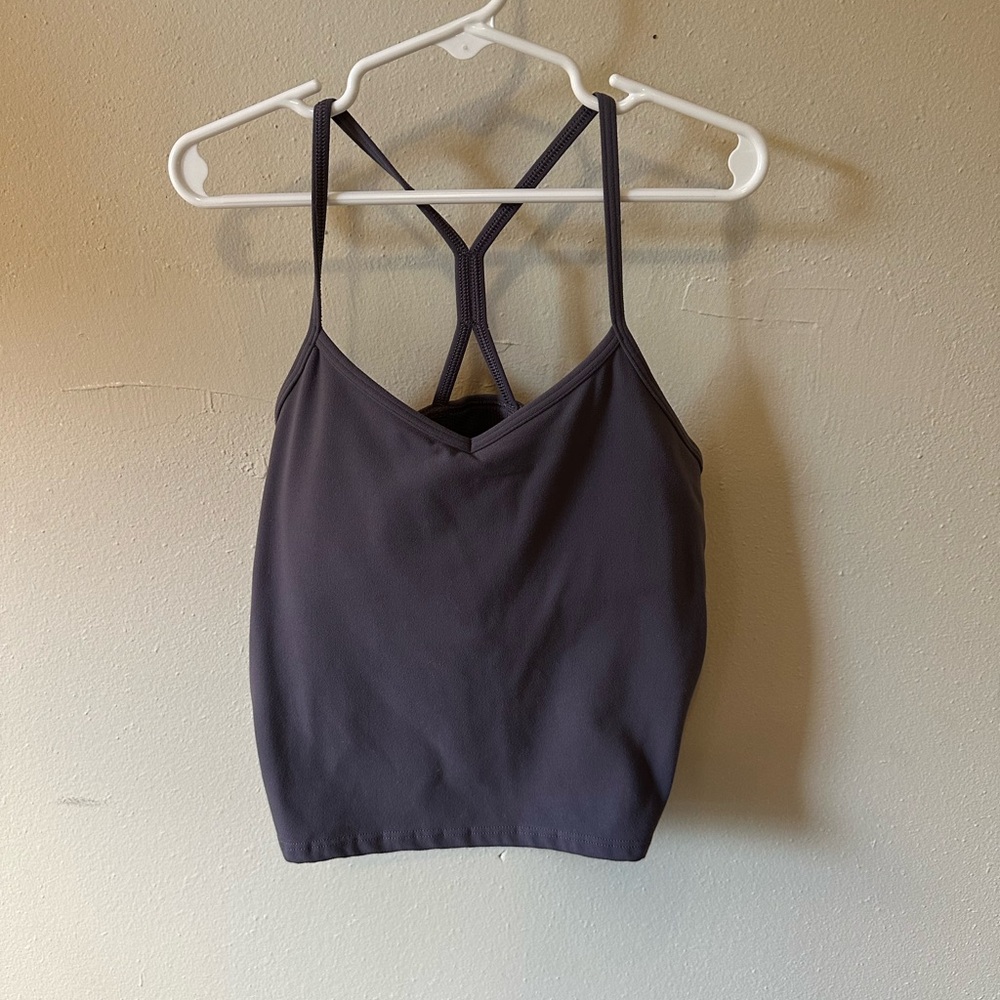 💜 Athleta Girl Purple Activewear Tank Top – Size L
